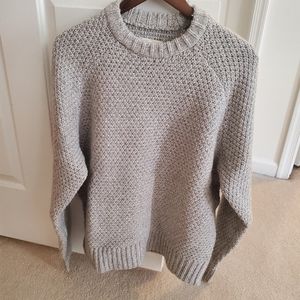 Taylor Stitch fisherman sweater in Ash XL